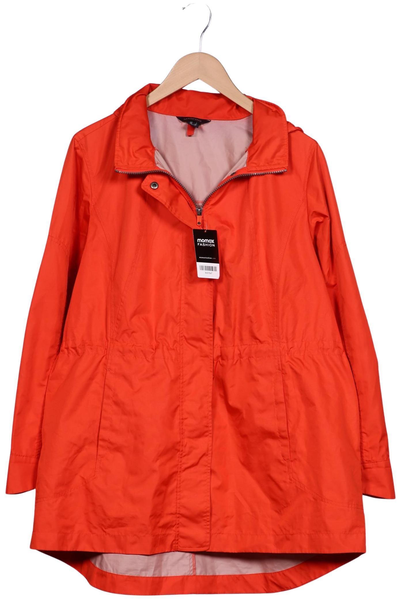 

Lands End Damen Jacke, orange, Gr. 42