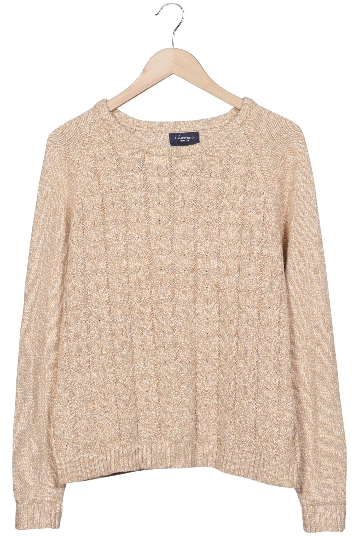 

Lands End Damen Pullover, beige, Gr. 44