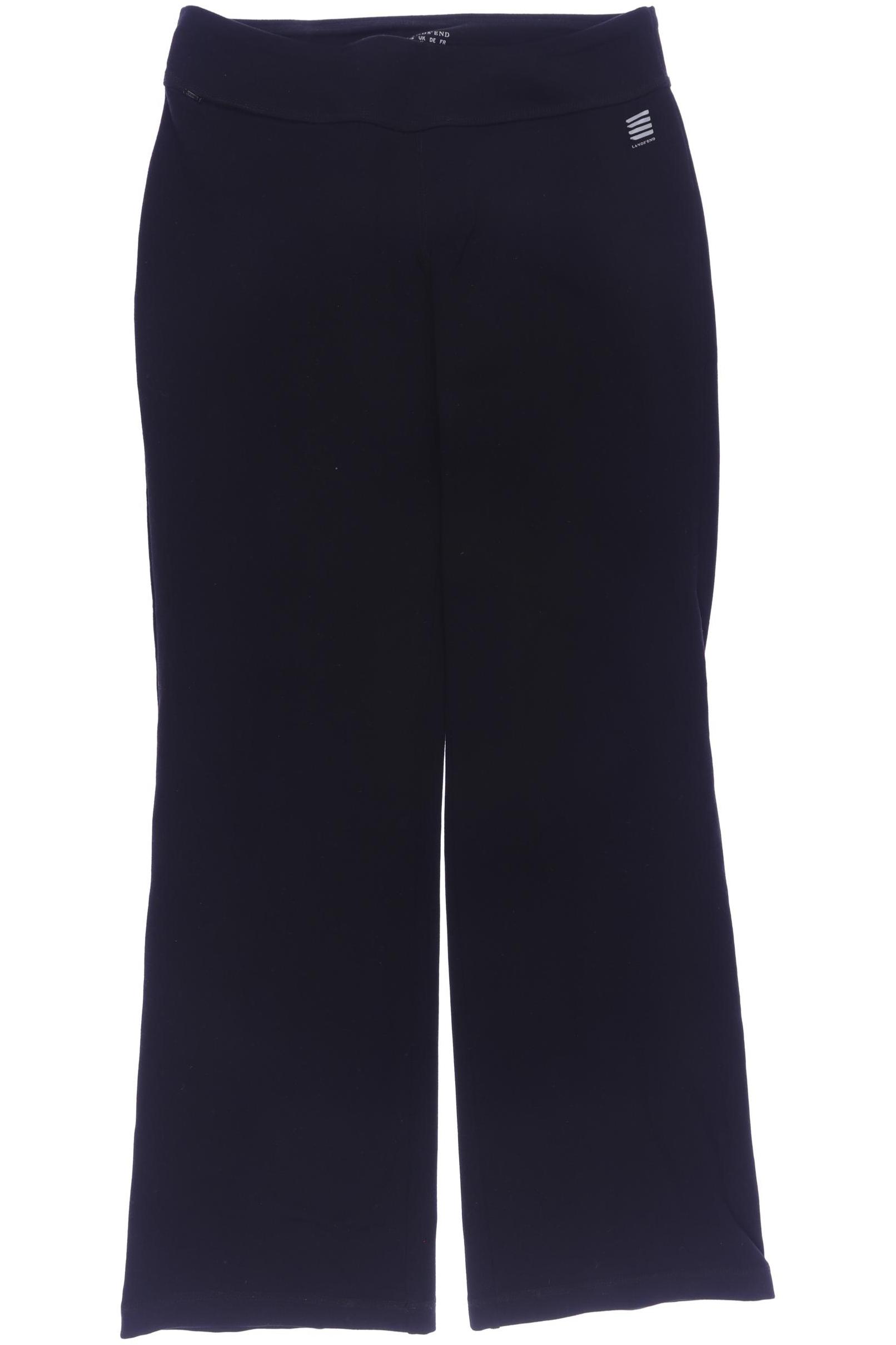 

Lands End Damen Stoffhose, schwarz, Gr. 0