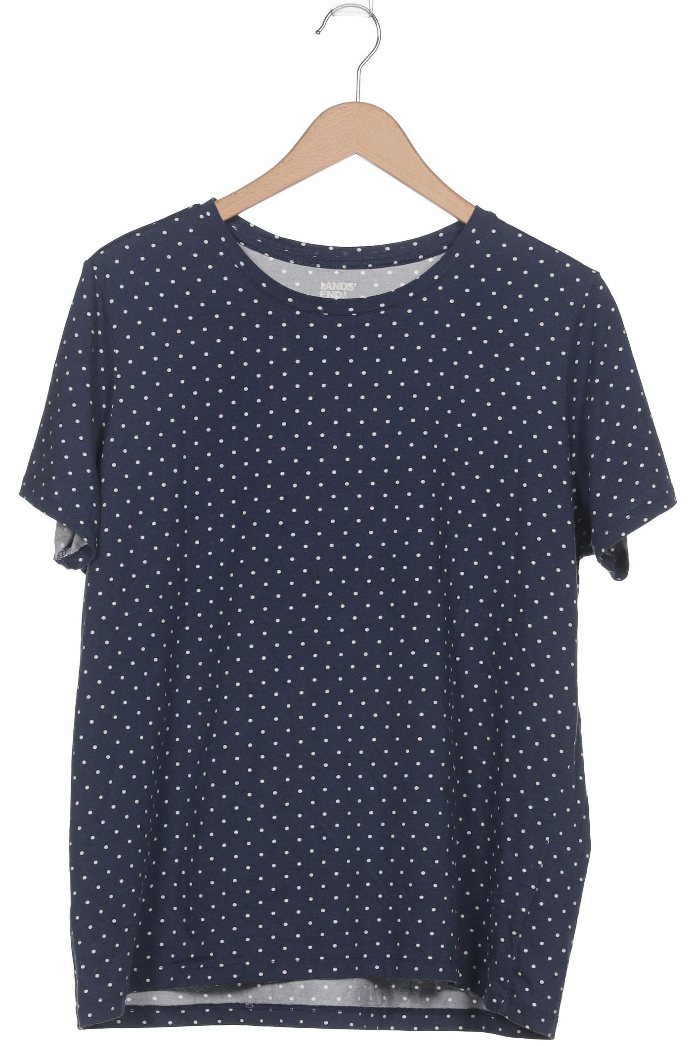

Lands End Damen T-Shirt, marineblau, Gr. 44