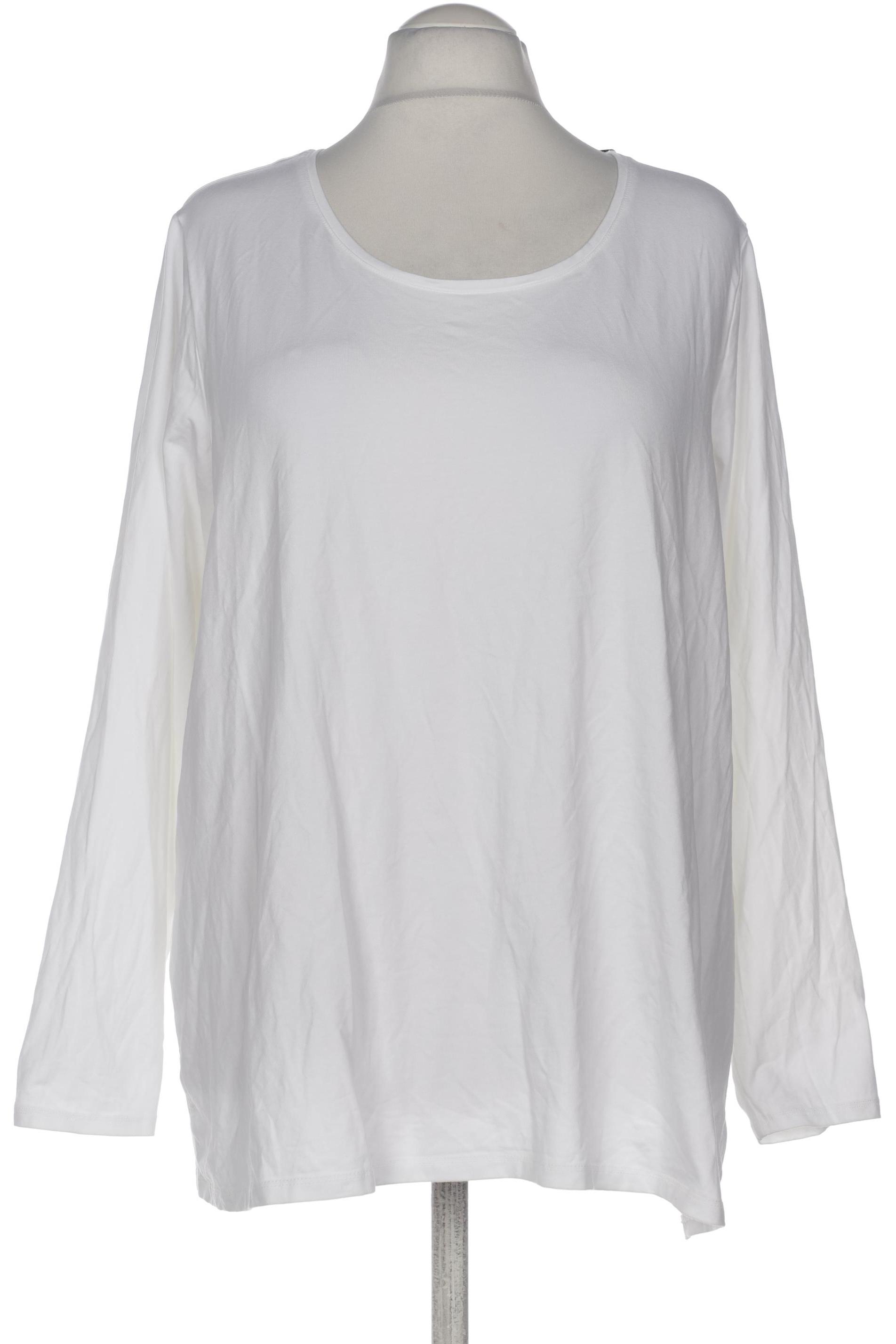 

Lands End Damen Langarmshirt, weiß, Gr. 56