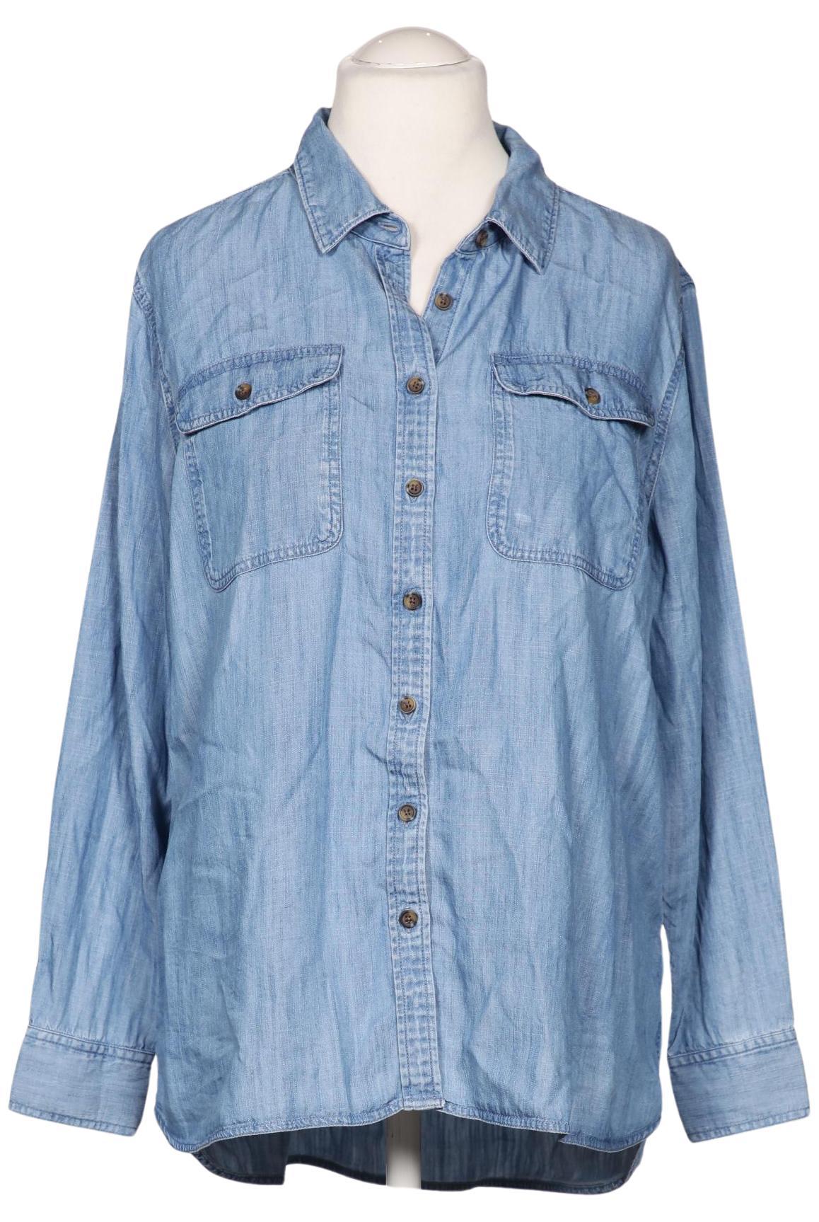 

Lands End Damen Bluse, hellblau, Gr. 42