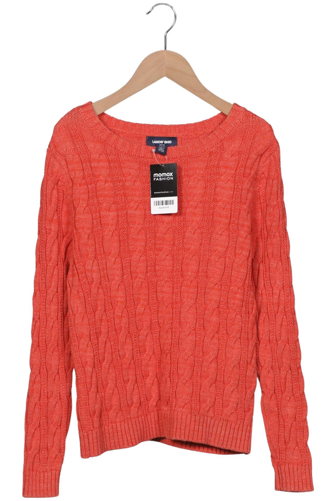 

Lands End Damen Pullover, orange, Gr. 36