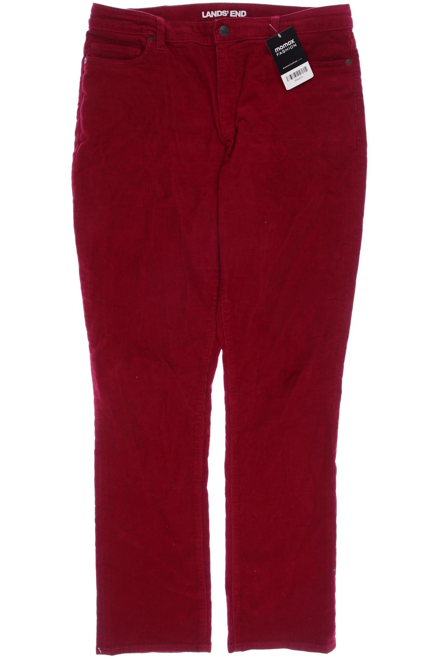 

Lands End Damen Stoffhose, rot, Gr. 42
