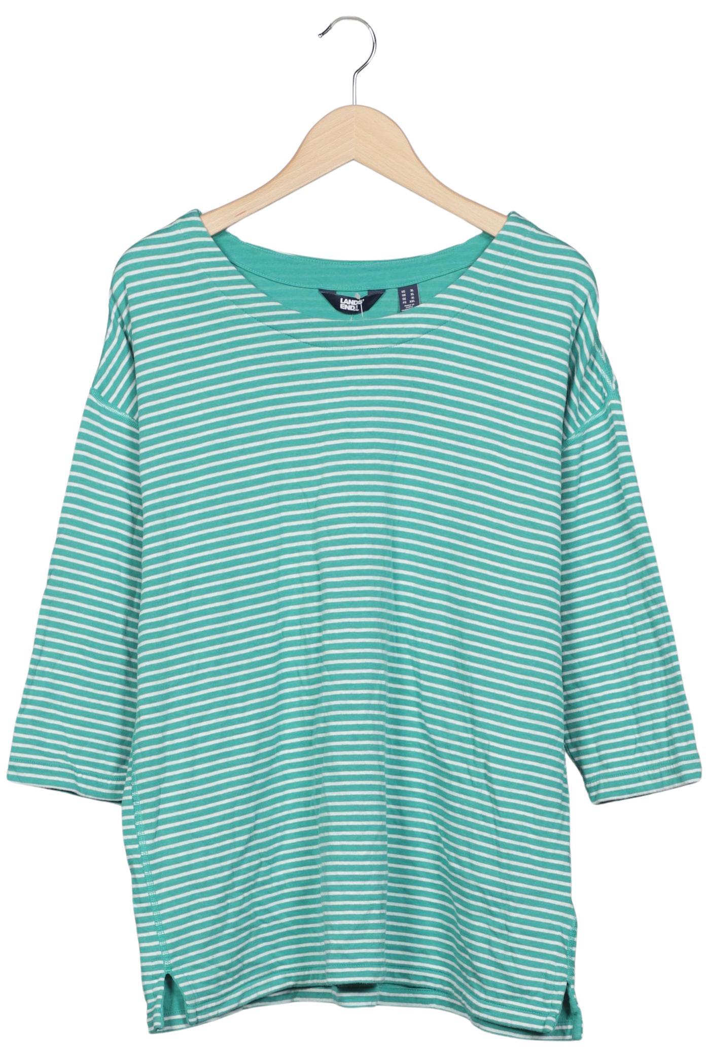 

Lands End Damen Langarmshirt, mehrfarbig, Gr. 44