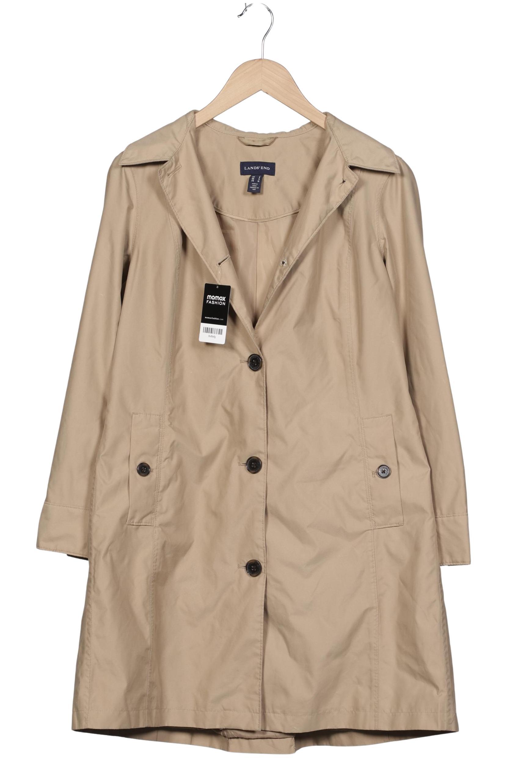 

Lands End Damen Mantel, beige, Gr. 36
