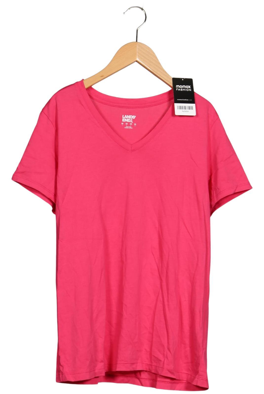 

Lands End Damen T-Shirt, pink, Gr. 36