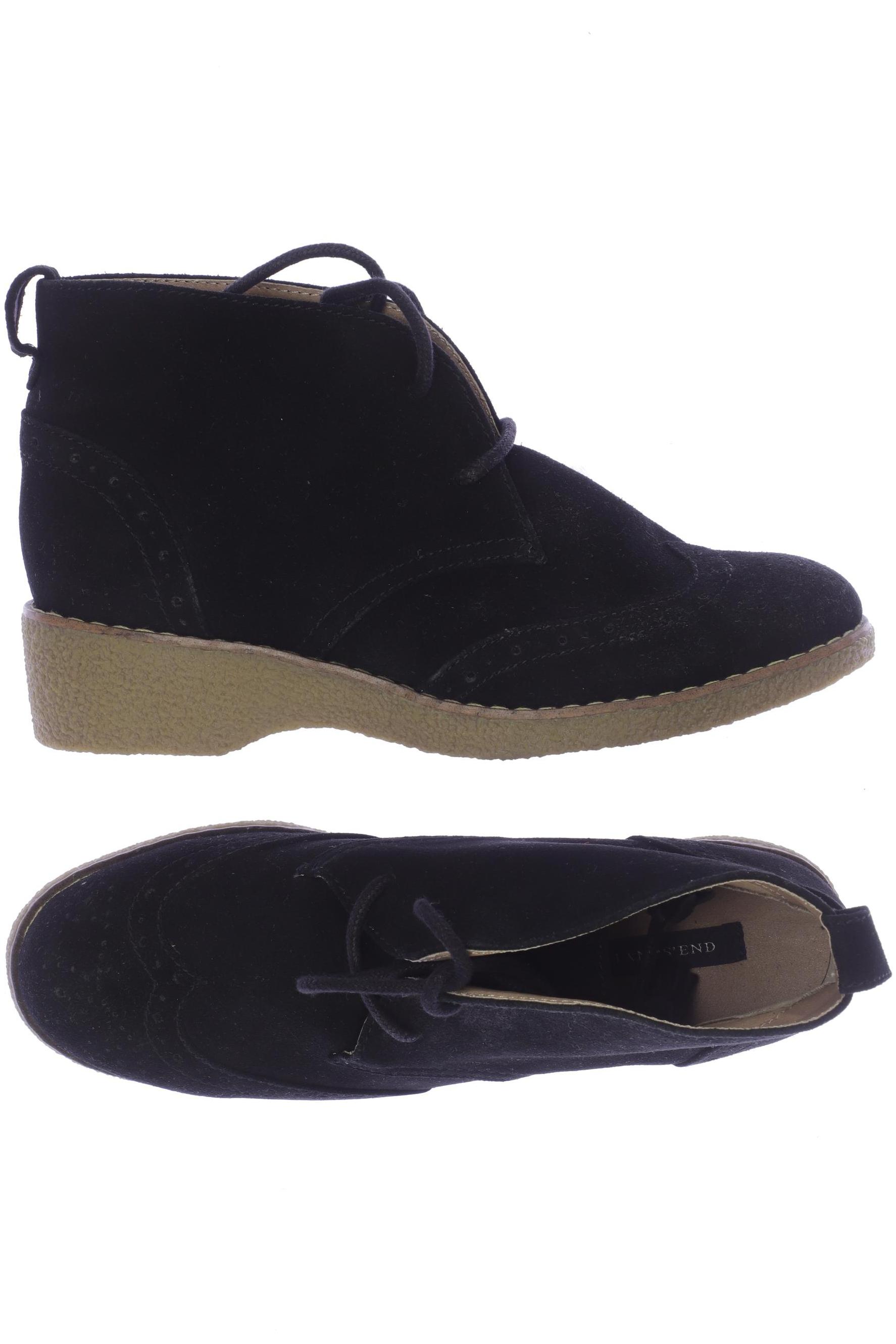 

Lands End Damen Stiefelette, schwarz, Gr. 37.5