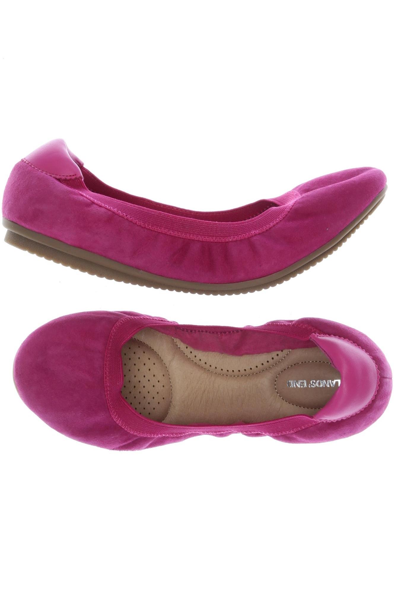 

Lands End Damen Ballerinas, pink, Gr. 39