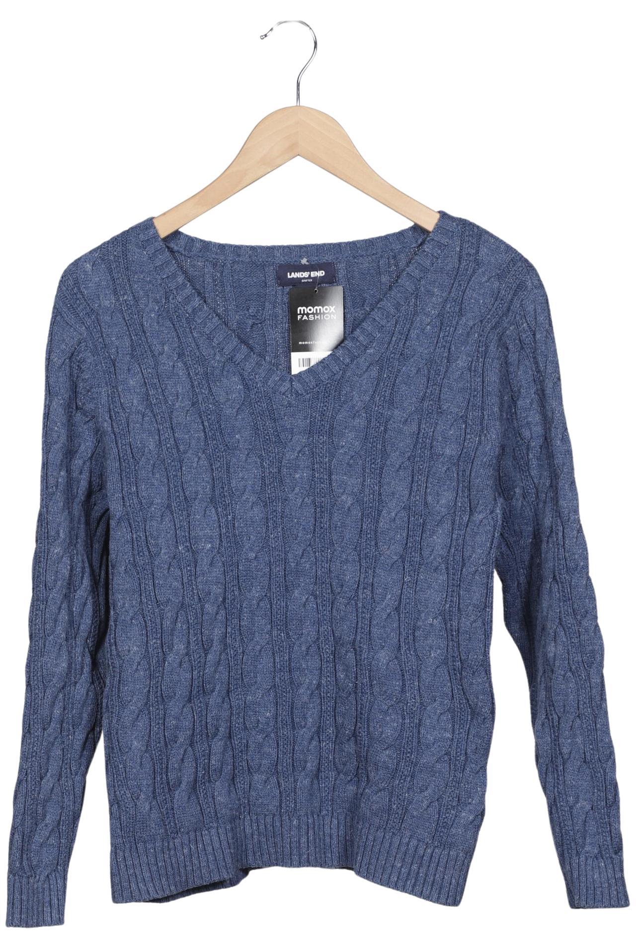 

Lands End Damen Pullover, blau, Gr. 42