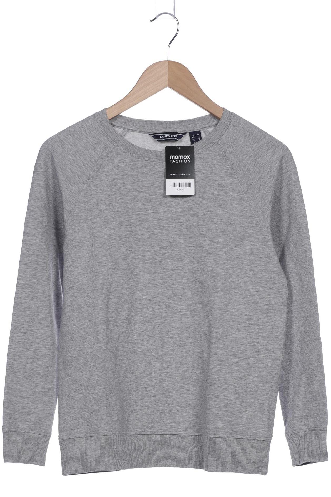 

Lands End Damen Sweatshirt, grau, Gr. 34