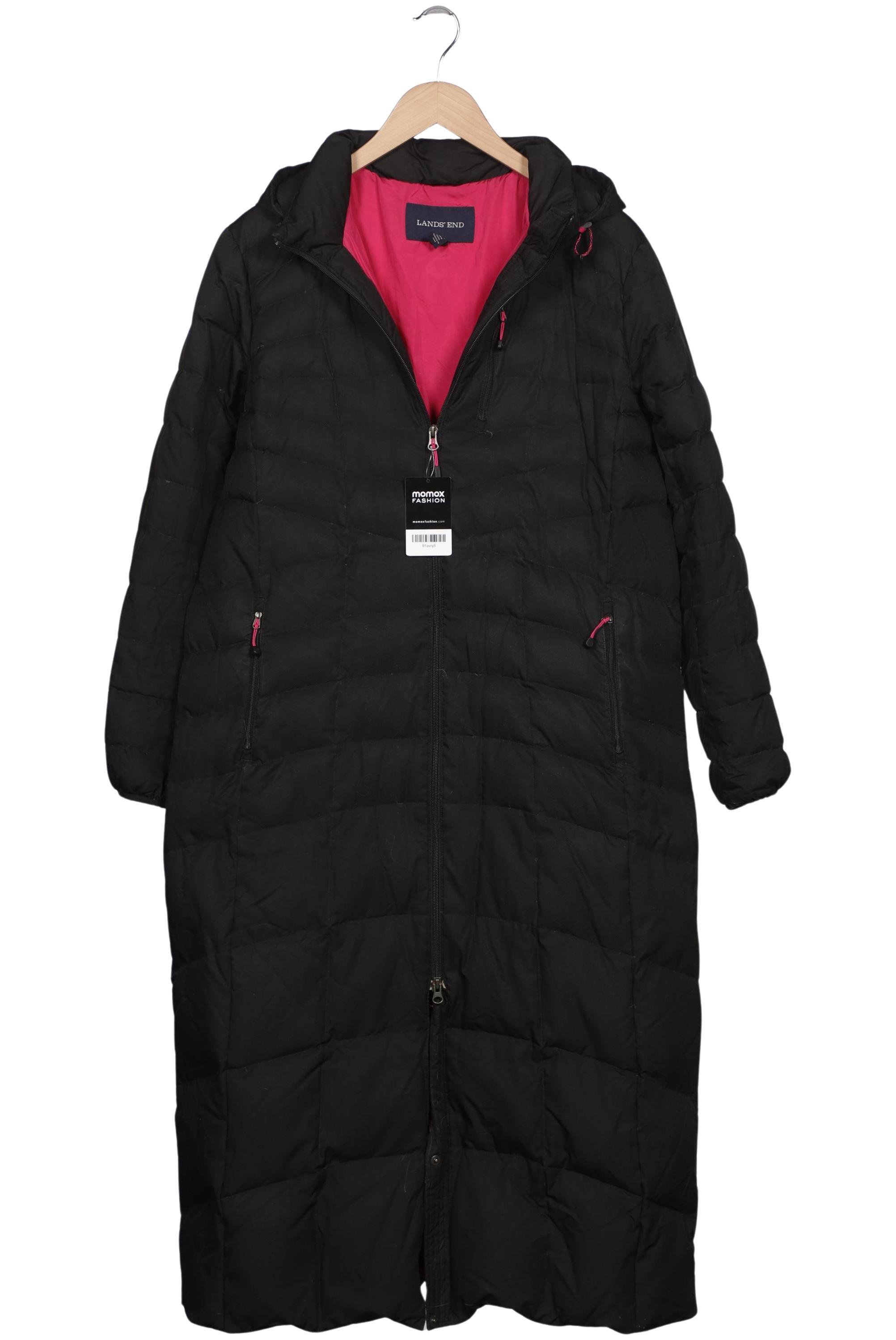 

Lands End Damen Mantel, schwarz, Gr. 44