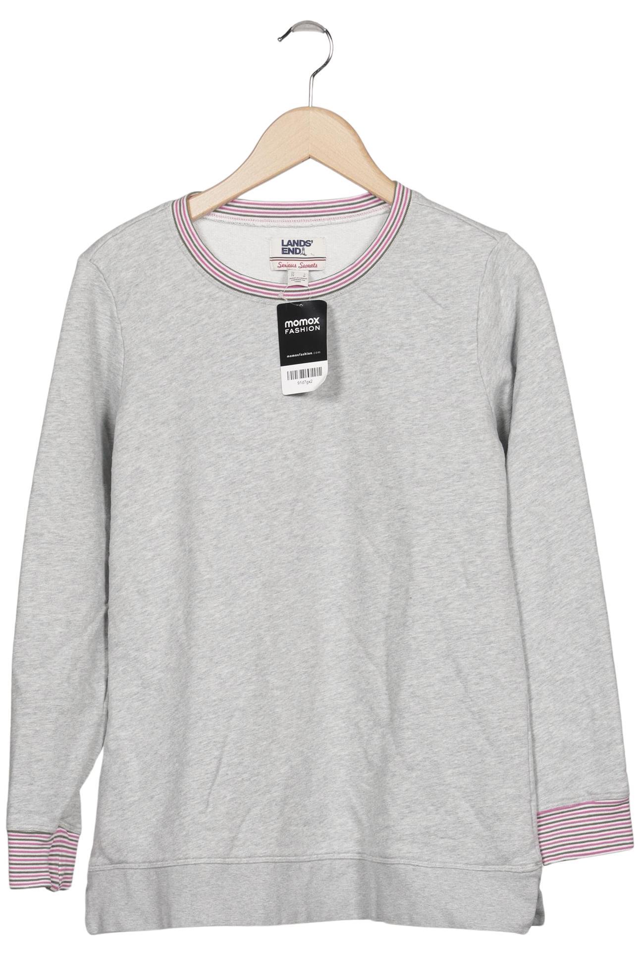 

Lands End Damen Sweatshirt, grau, Gr. 36