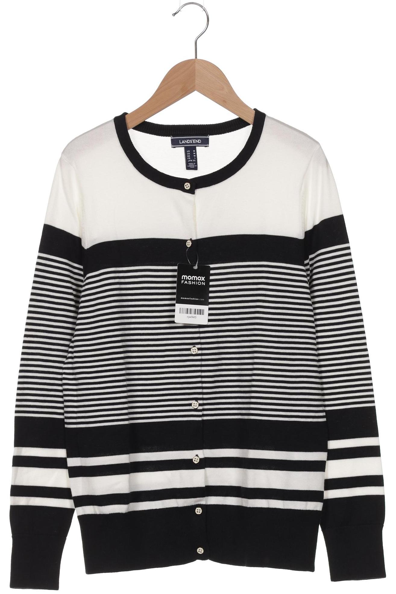 

Lands End Damen Strickjacke, schwarz, Gr. 38