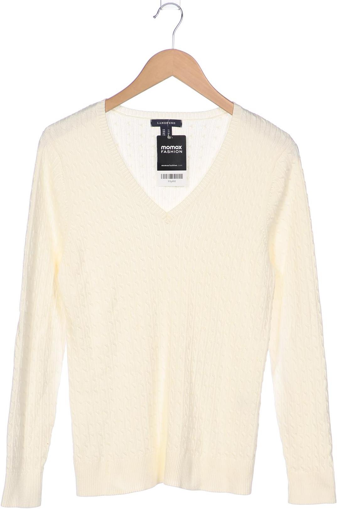 

Lands End Damen Pullover, cremeweiß, Gr. 38