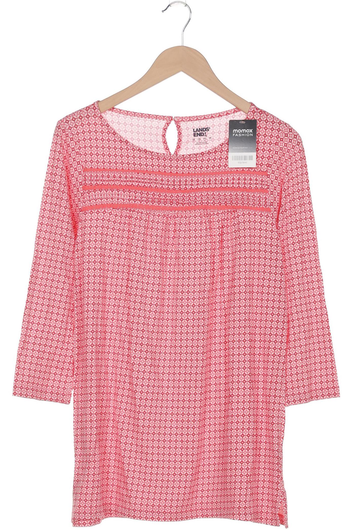 

Lands End Damen Langarmshirt, pink, Gr. 38