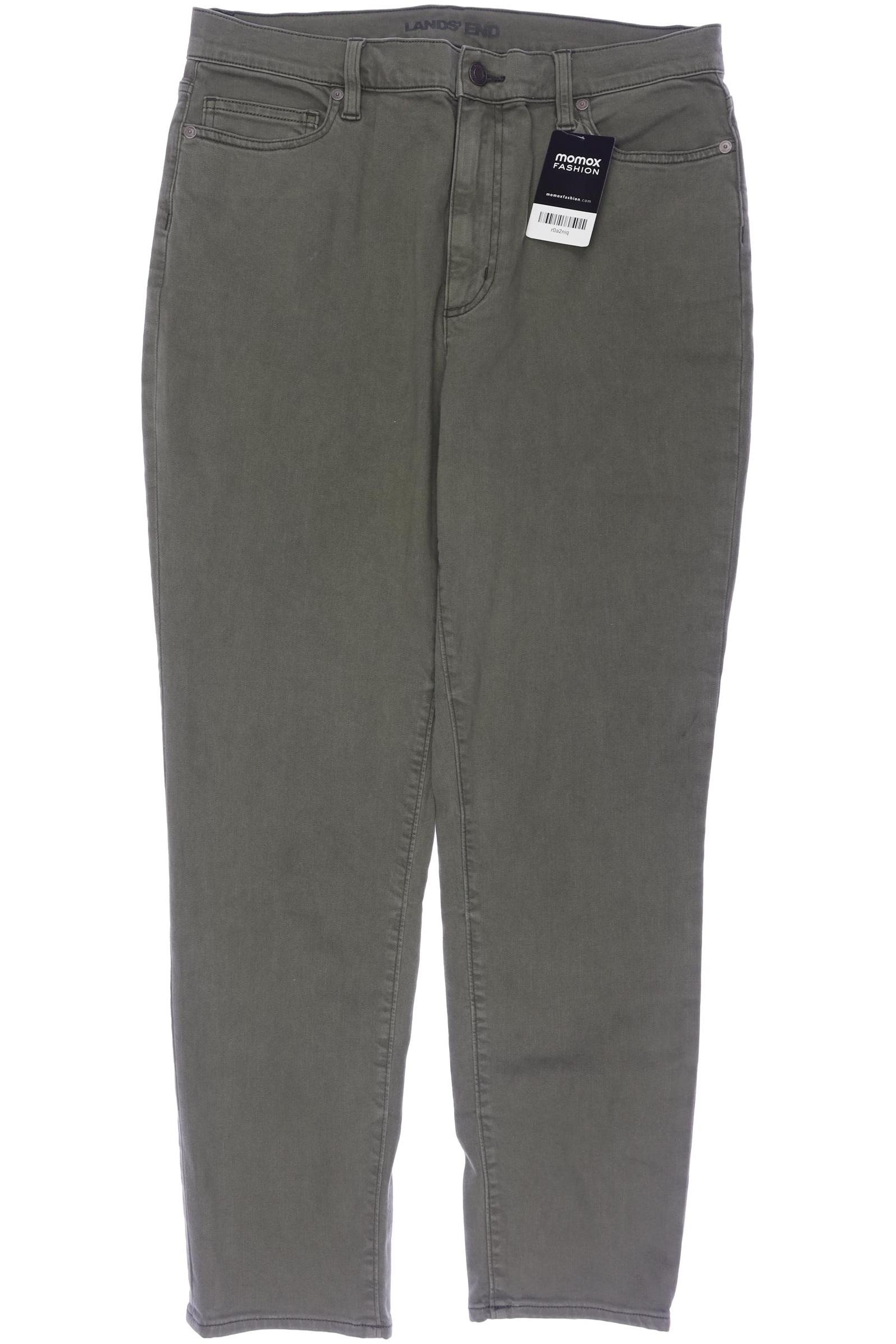 

Lands End Damen Jeans, grün, Gr. 44