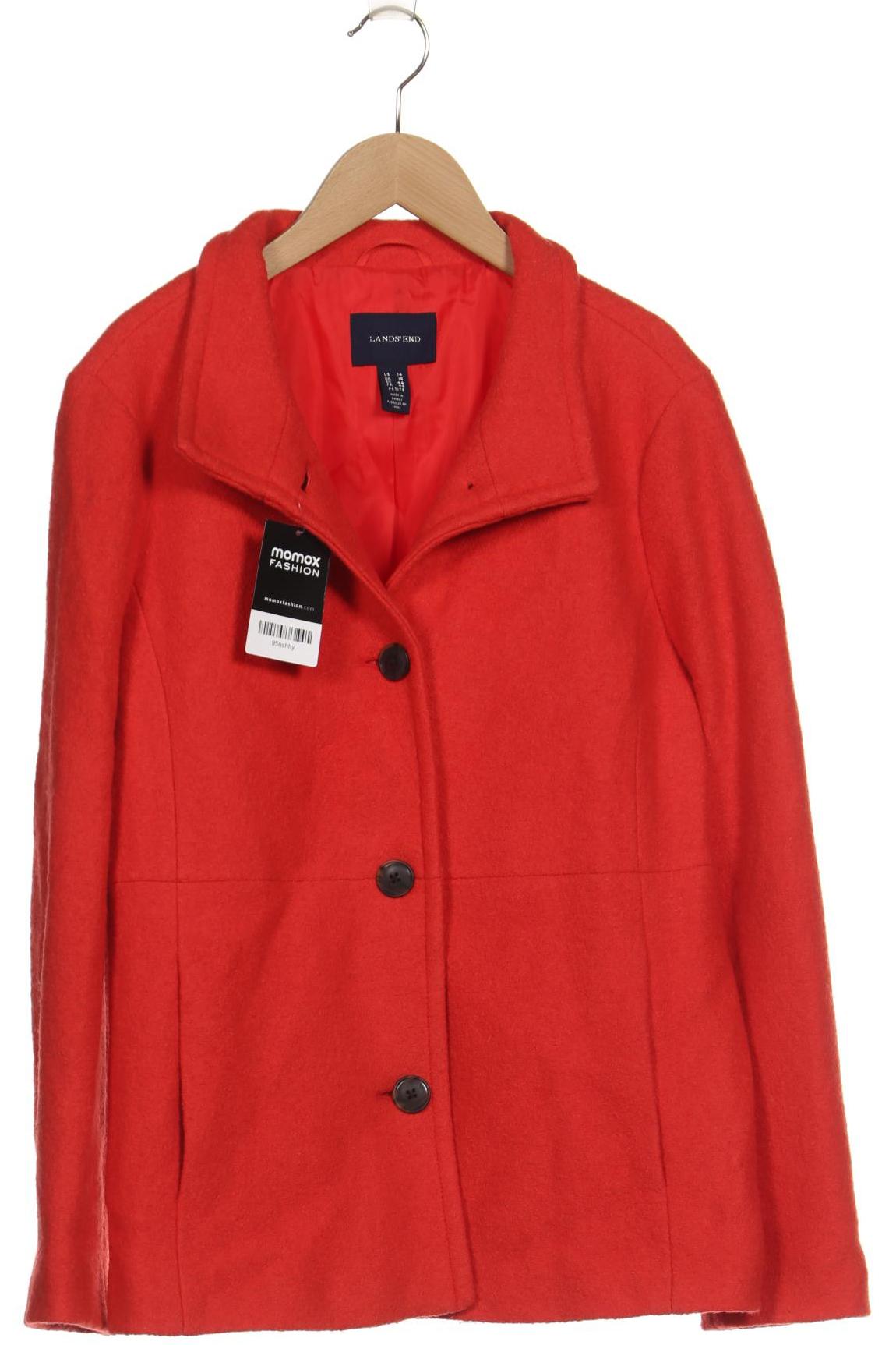 

Lands End Damen Jacke, rot, Gr. 44