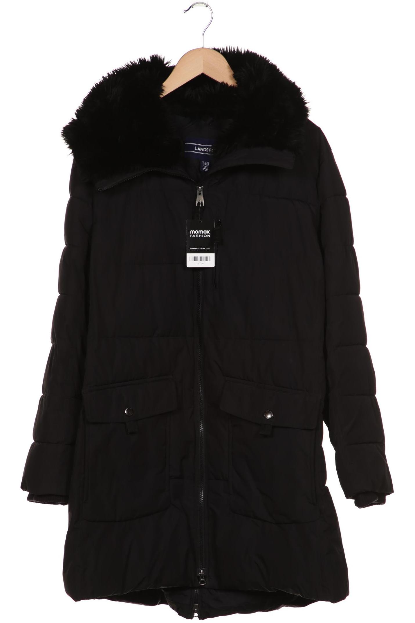 

Lands End Damen Mantel, schwarz, Gr. 52
