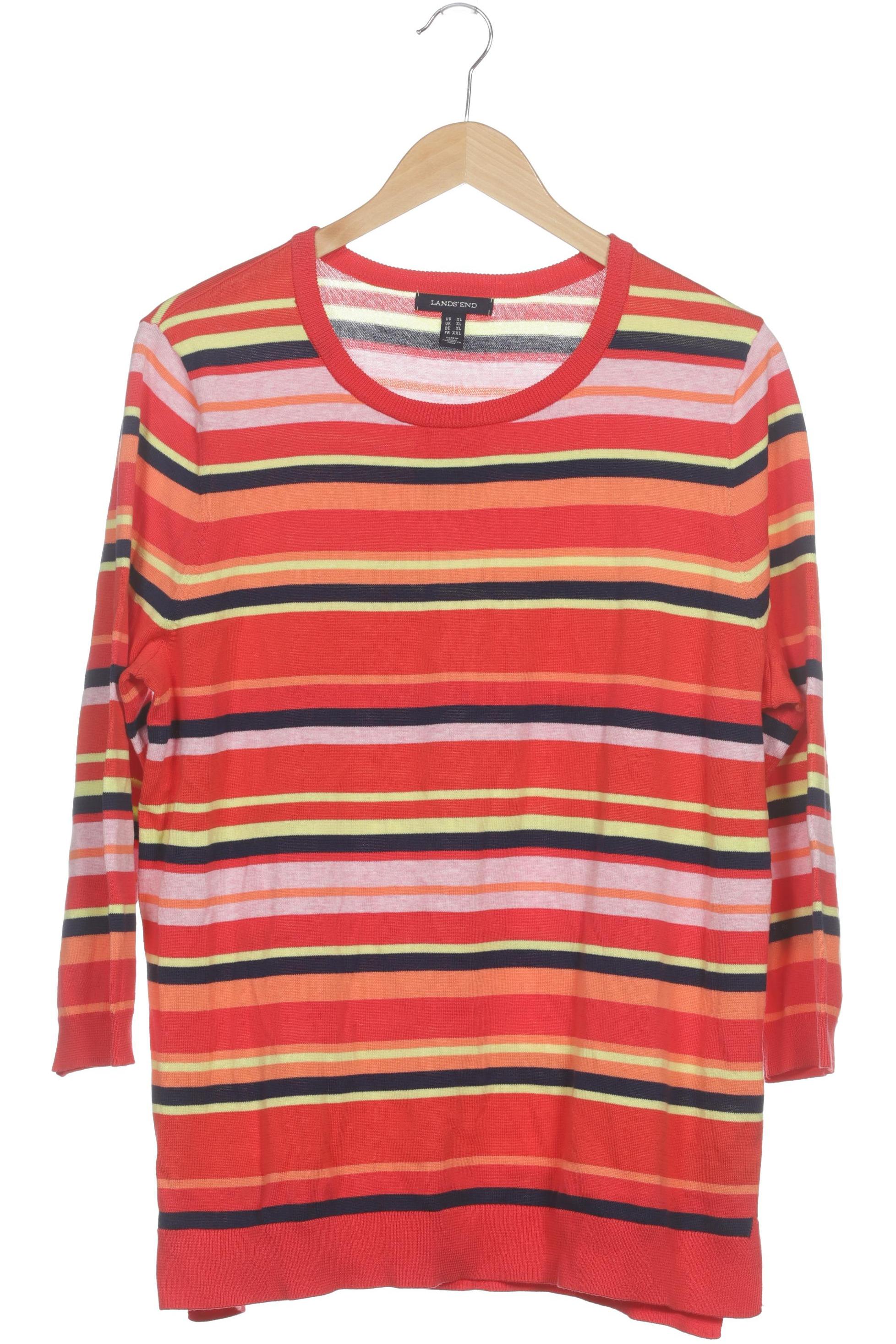 

Lands End Damen Pullover, orange, Gr. 44