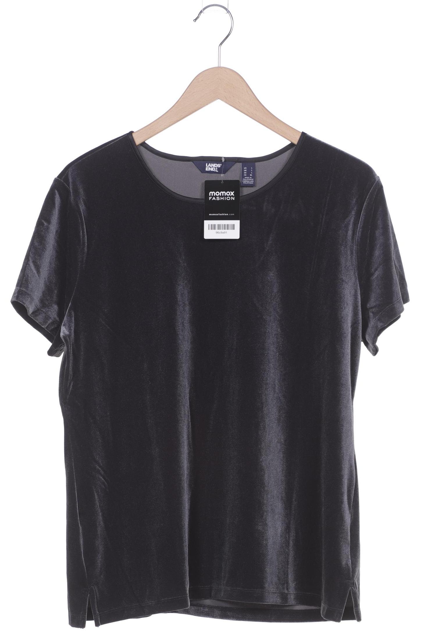 

Lands End Damen T-Shirt, grau, Gr. 42