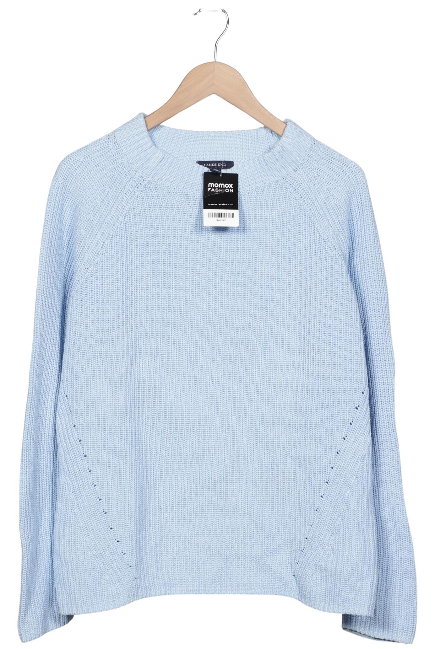 

Lands End Damen Pullover, blau, Gr. 42