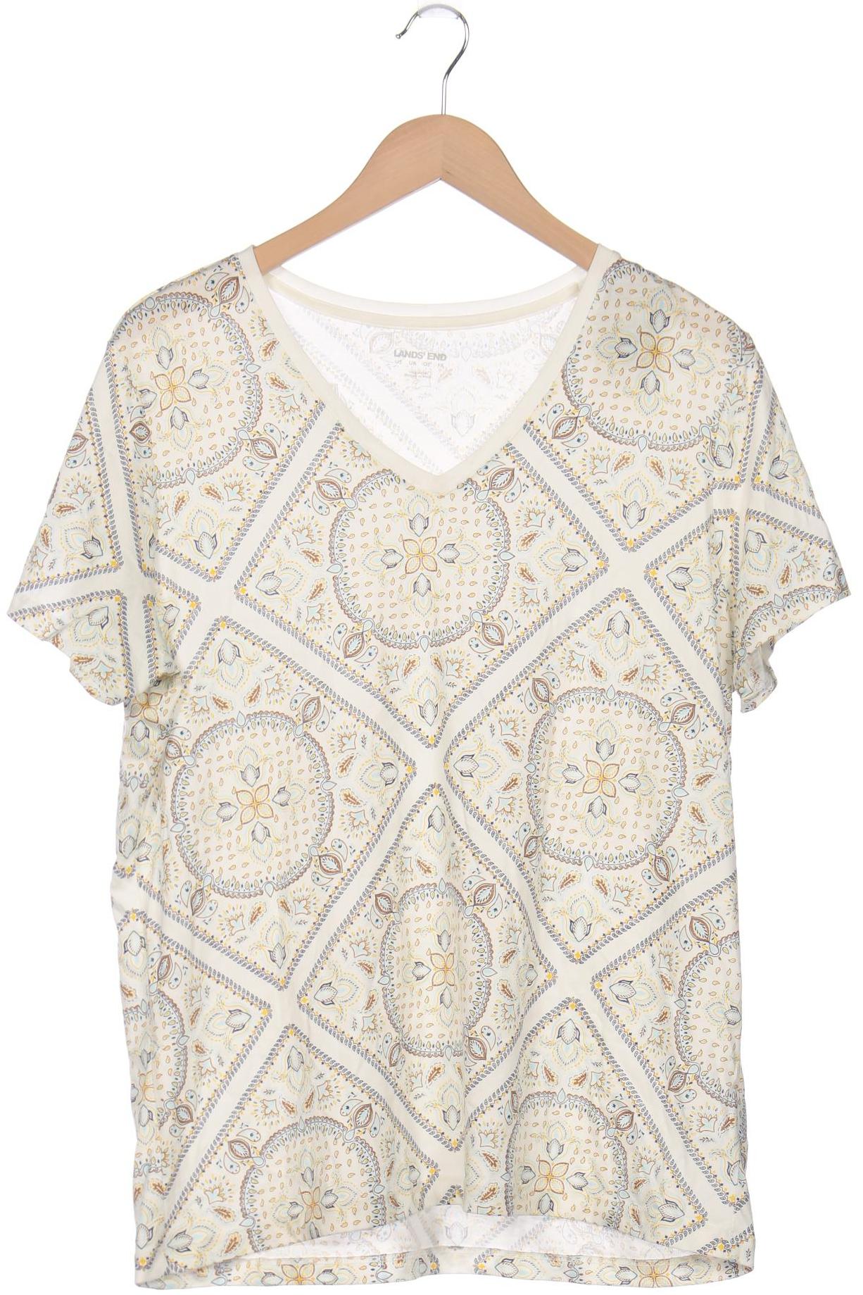 

Lands´End Damen T-Shirt, cremeweiß