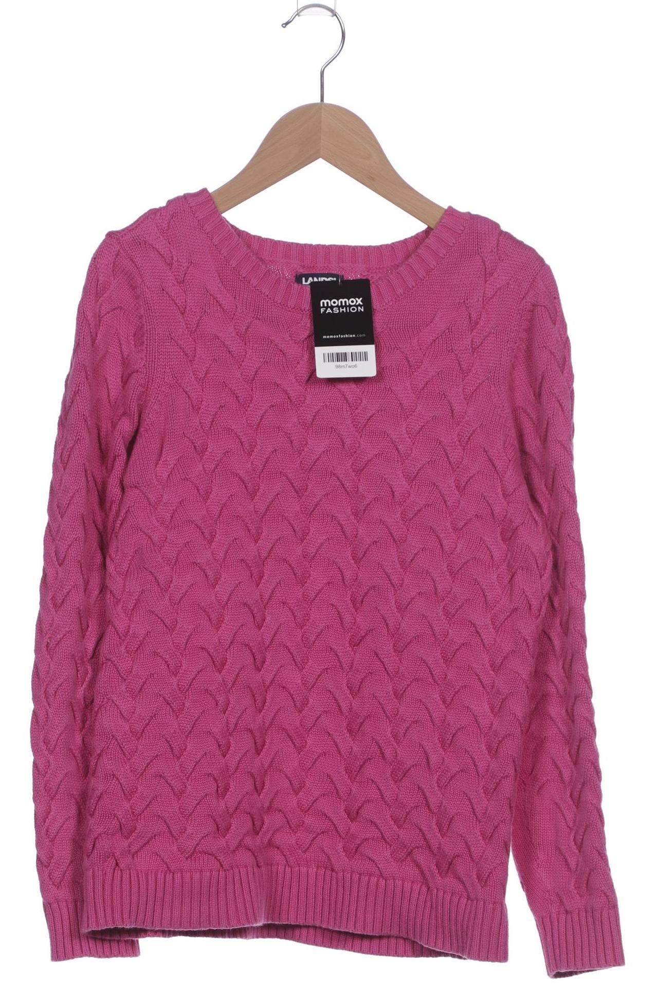 

Lands End Damen Pullover, pink, Gr. 36