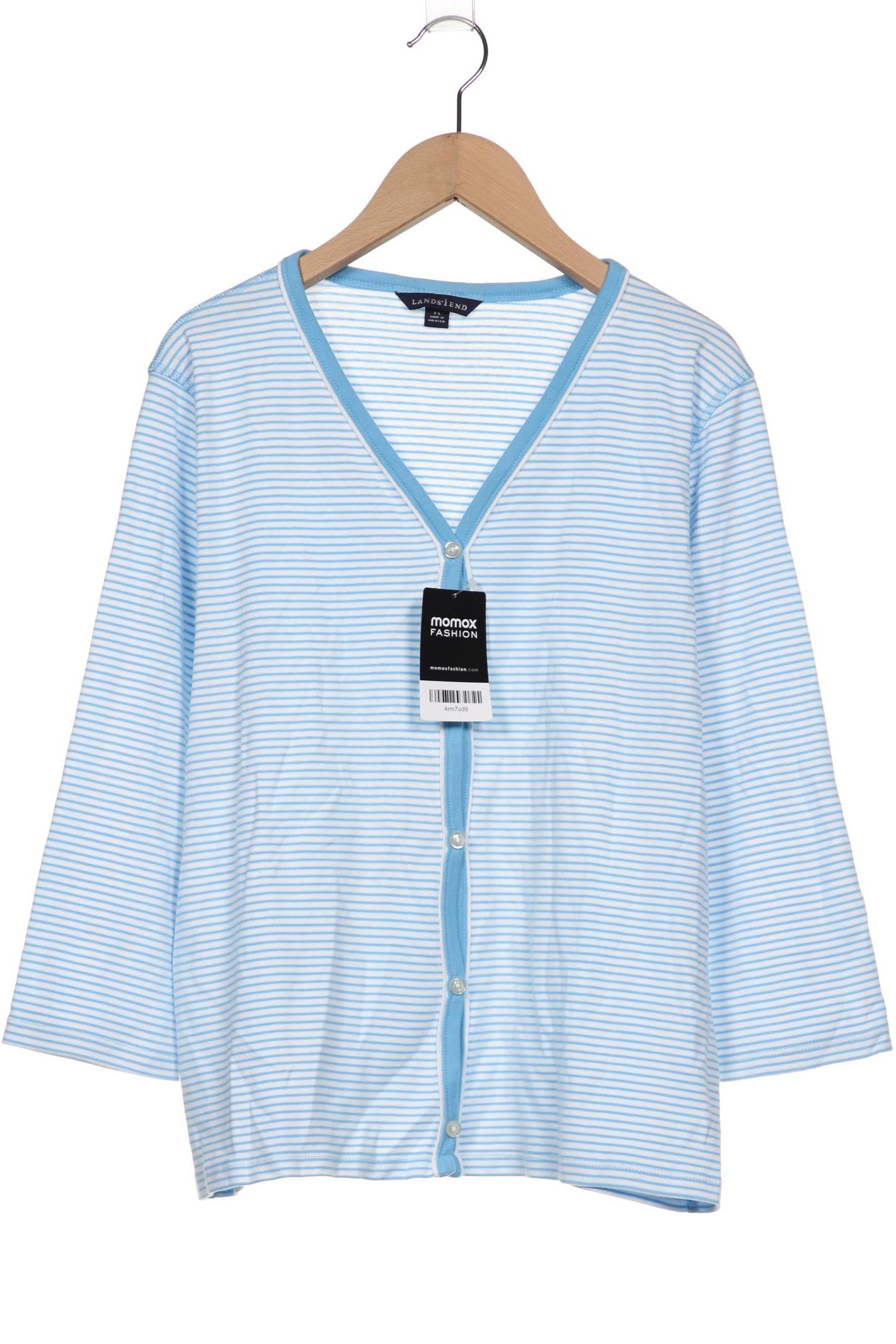 

Lands´End Damen Strickjacke, hellblau