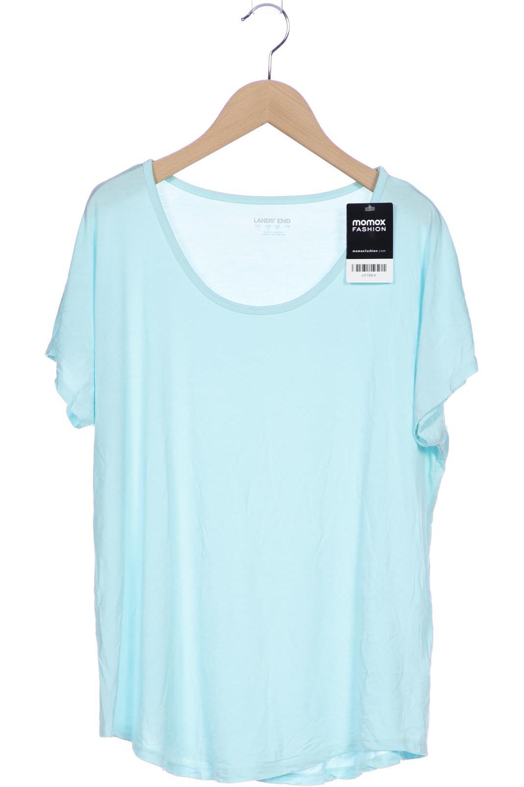 

Lands End Damen T-Shirt, türkis, Gr. 38