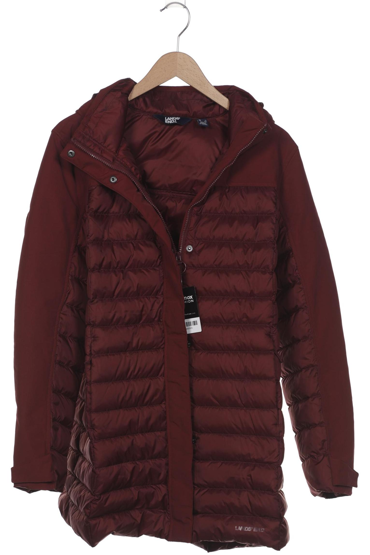 

Lands End Damen Mantel, bordeaux, Gr. 44
