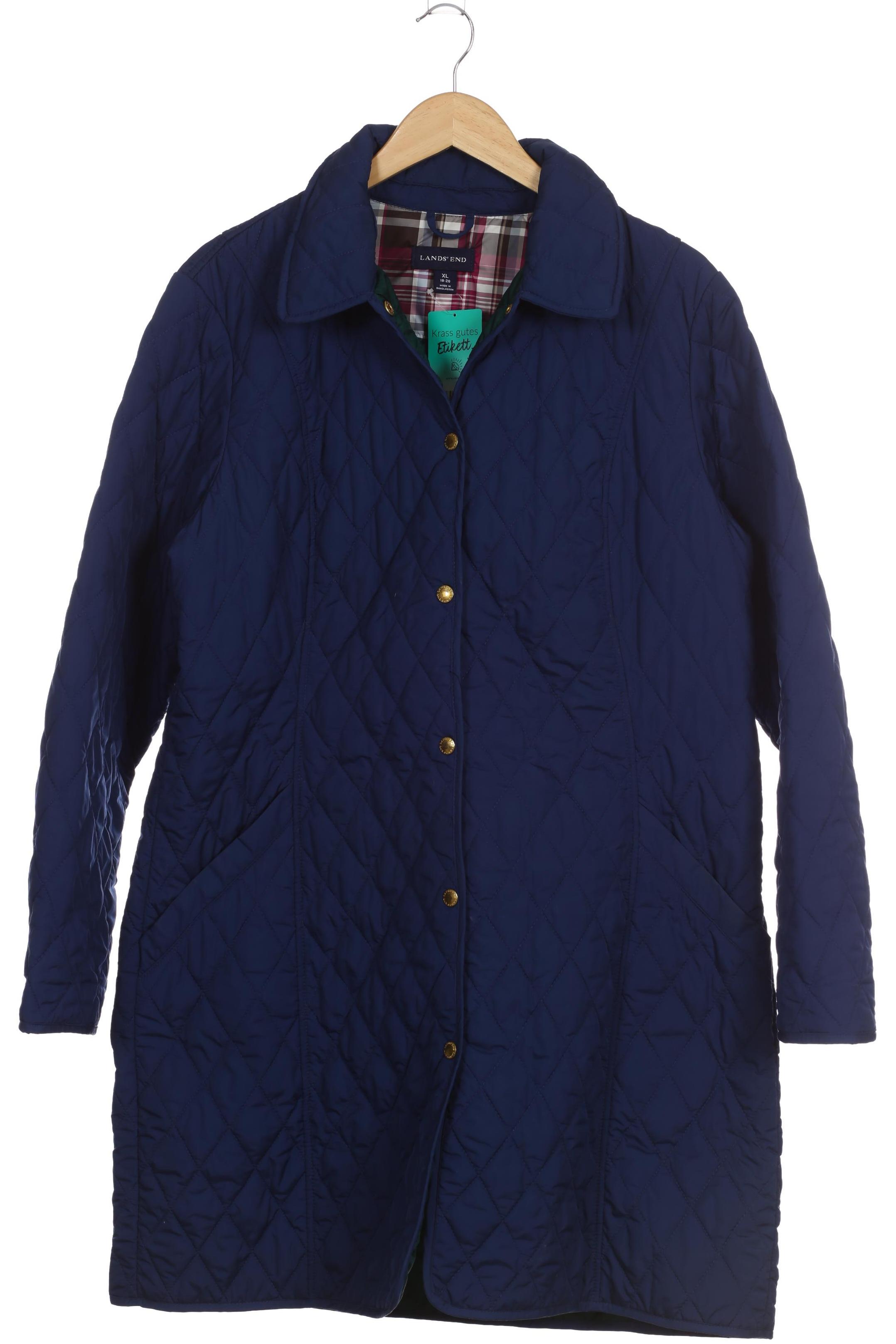 

Lands End Damen Mantel, blau, Gr. 44