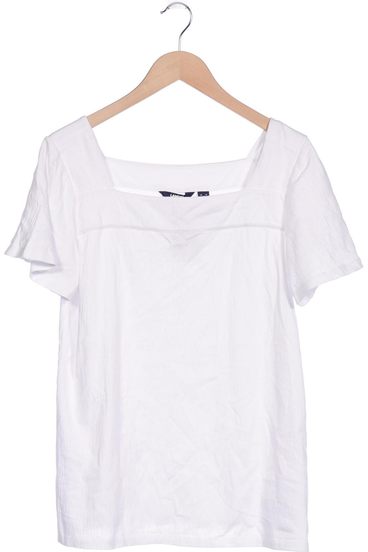 

Lands End Damen T-Shirt, weiß, Gr. 38