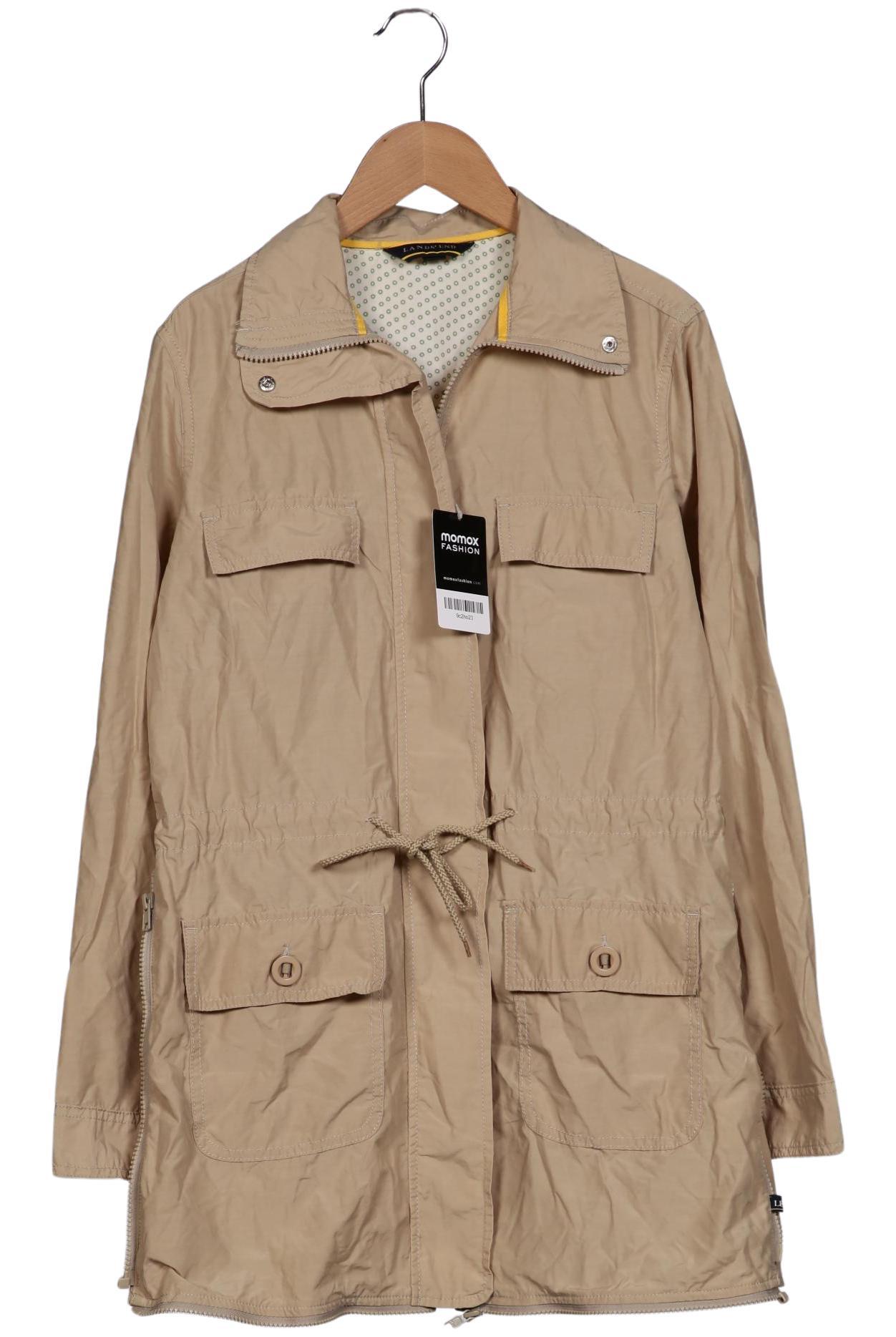 

Lands End Damen Mantel, beige, Gr. 6