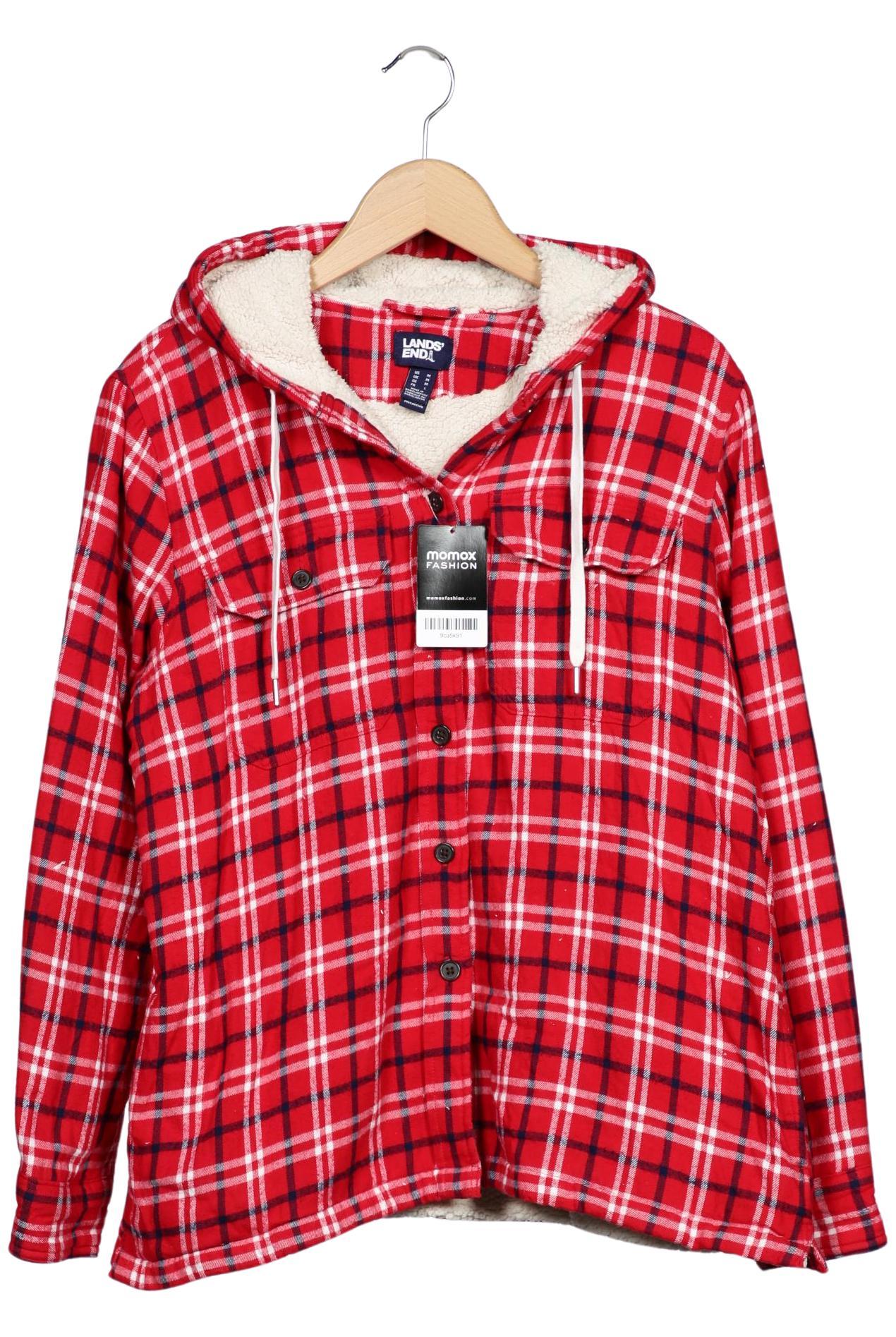 

Lands End Damen Jacke, rot, Gr. 38