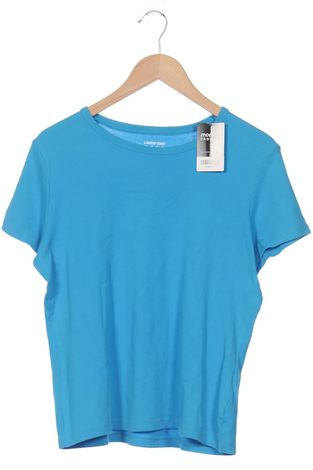 

Lands End Damen T-Shirt, blau, Gr. 42