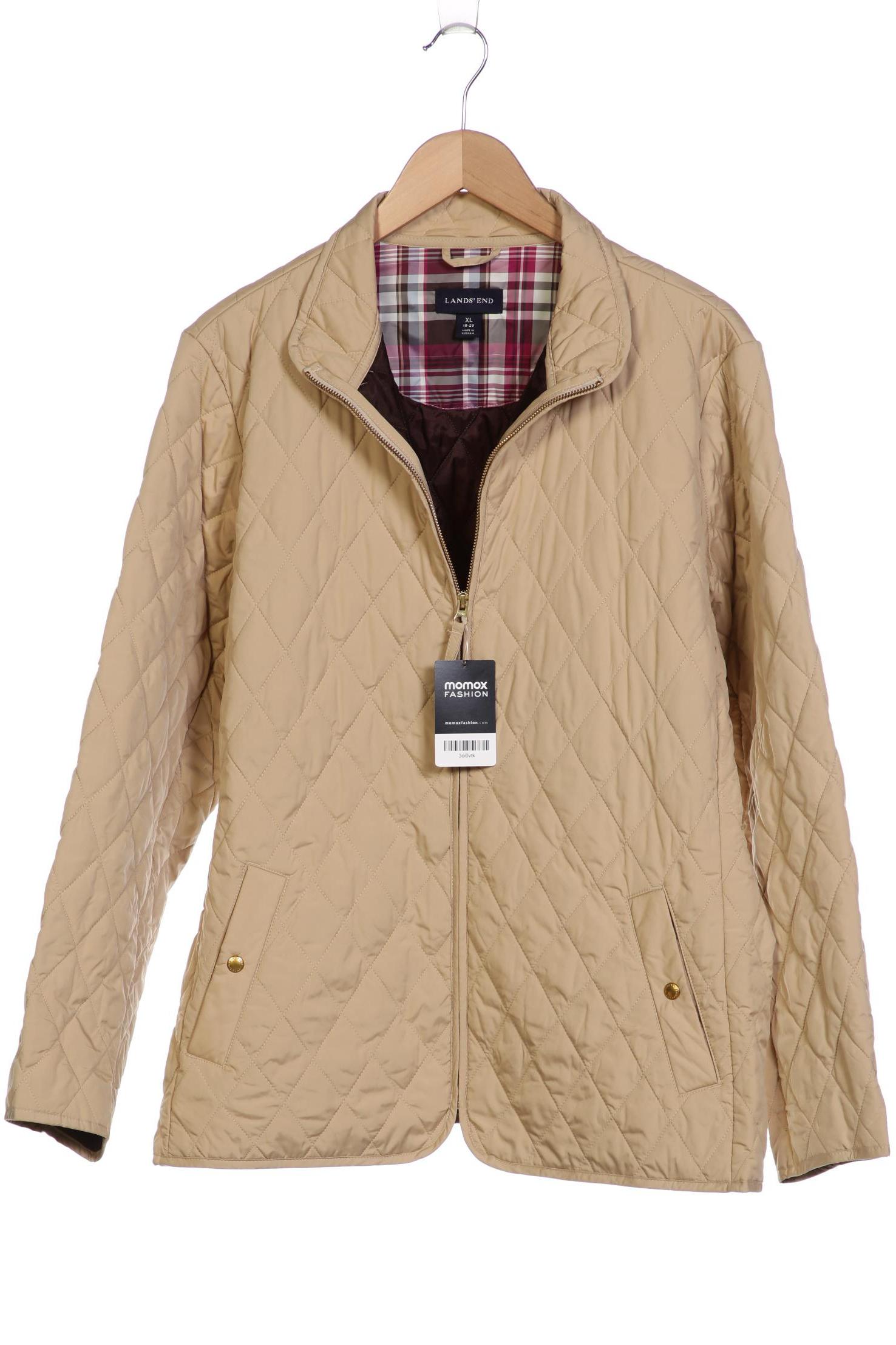 

Lands End Damen Jacke, beige, Gr. 44
