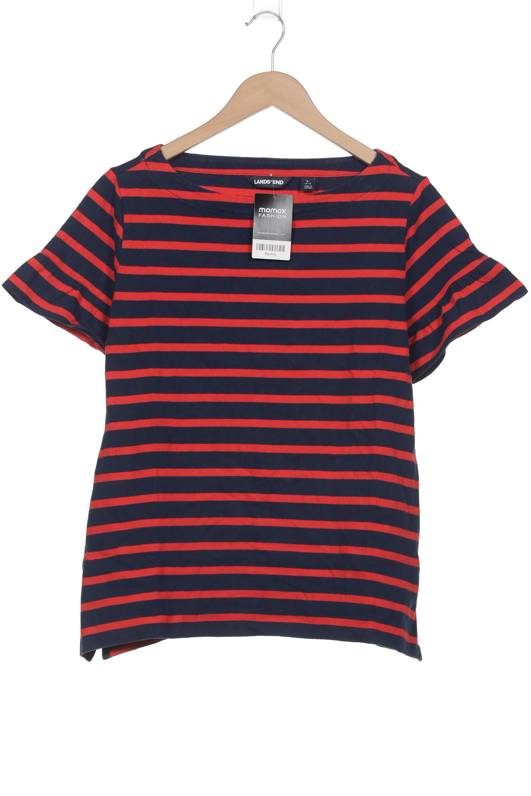 

Lands End Damen T-Shirt, marineblau, Gr. 42