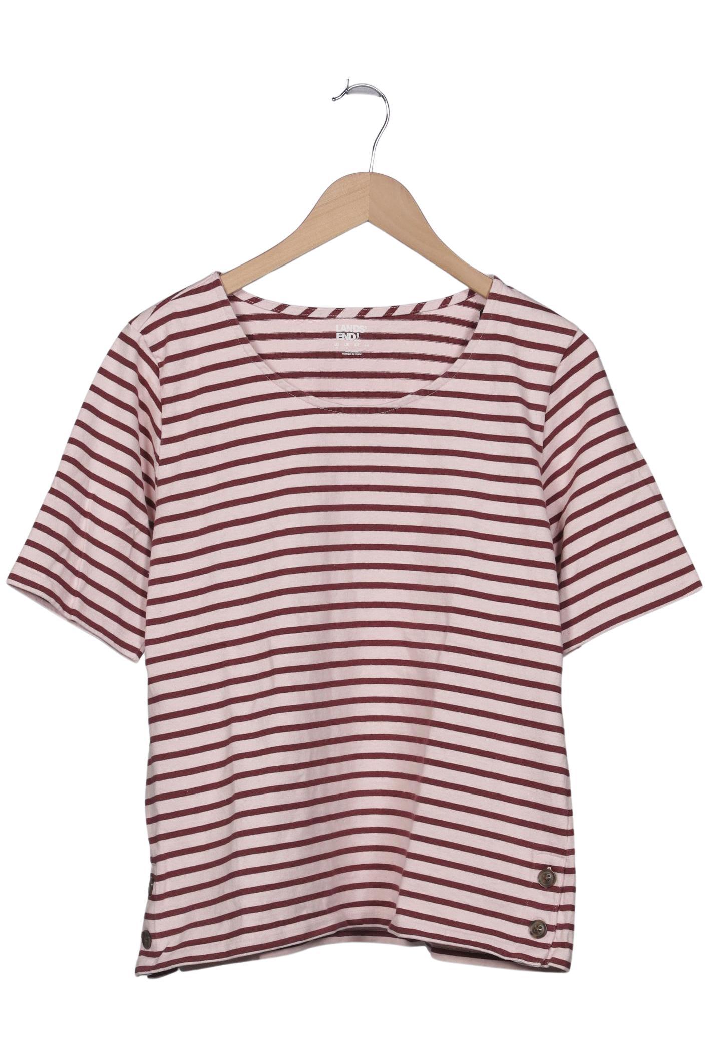 

Lands End Damen T-Shirt, pink, Gr. 38