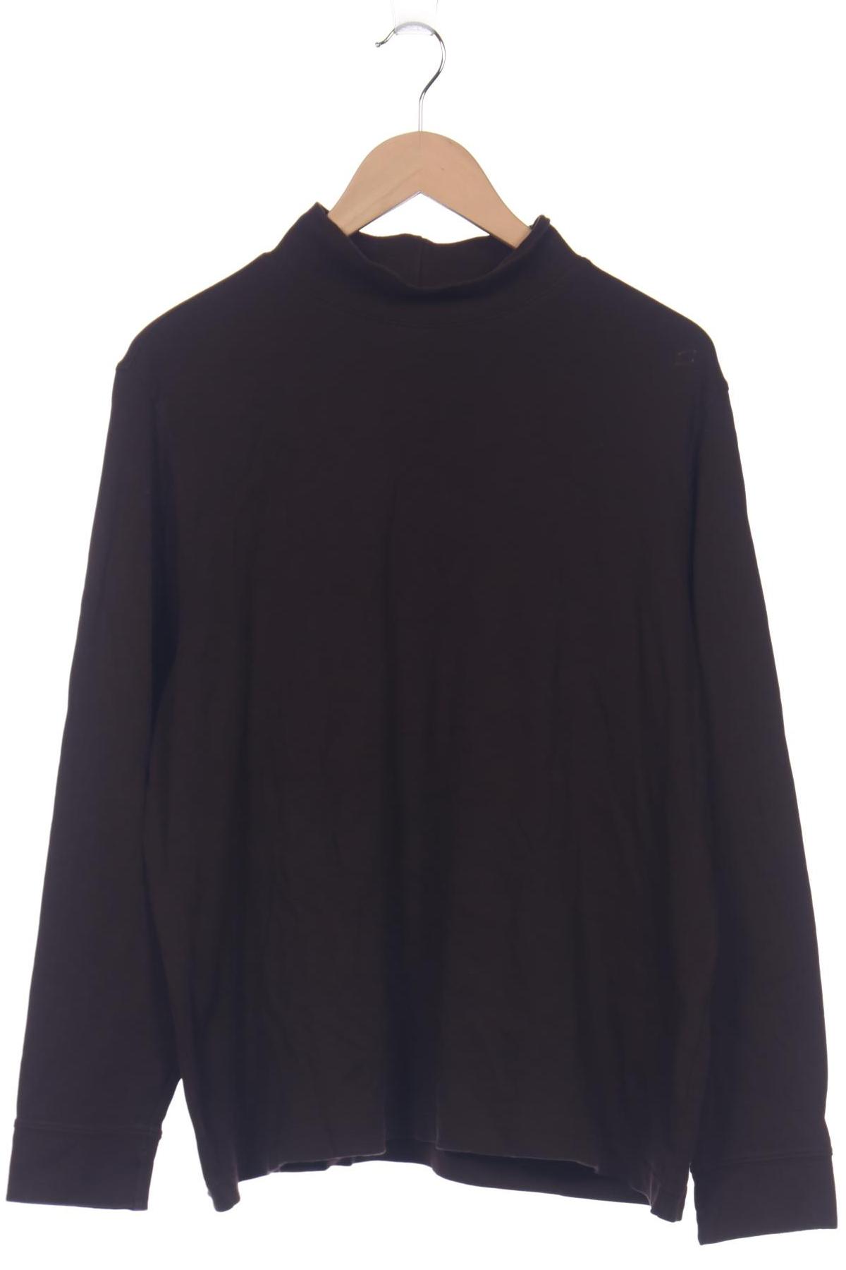 

Lands End Damen Langarmshirt, braun, Gr. 52