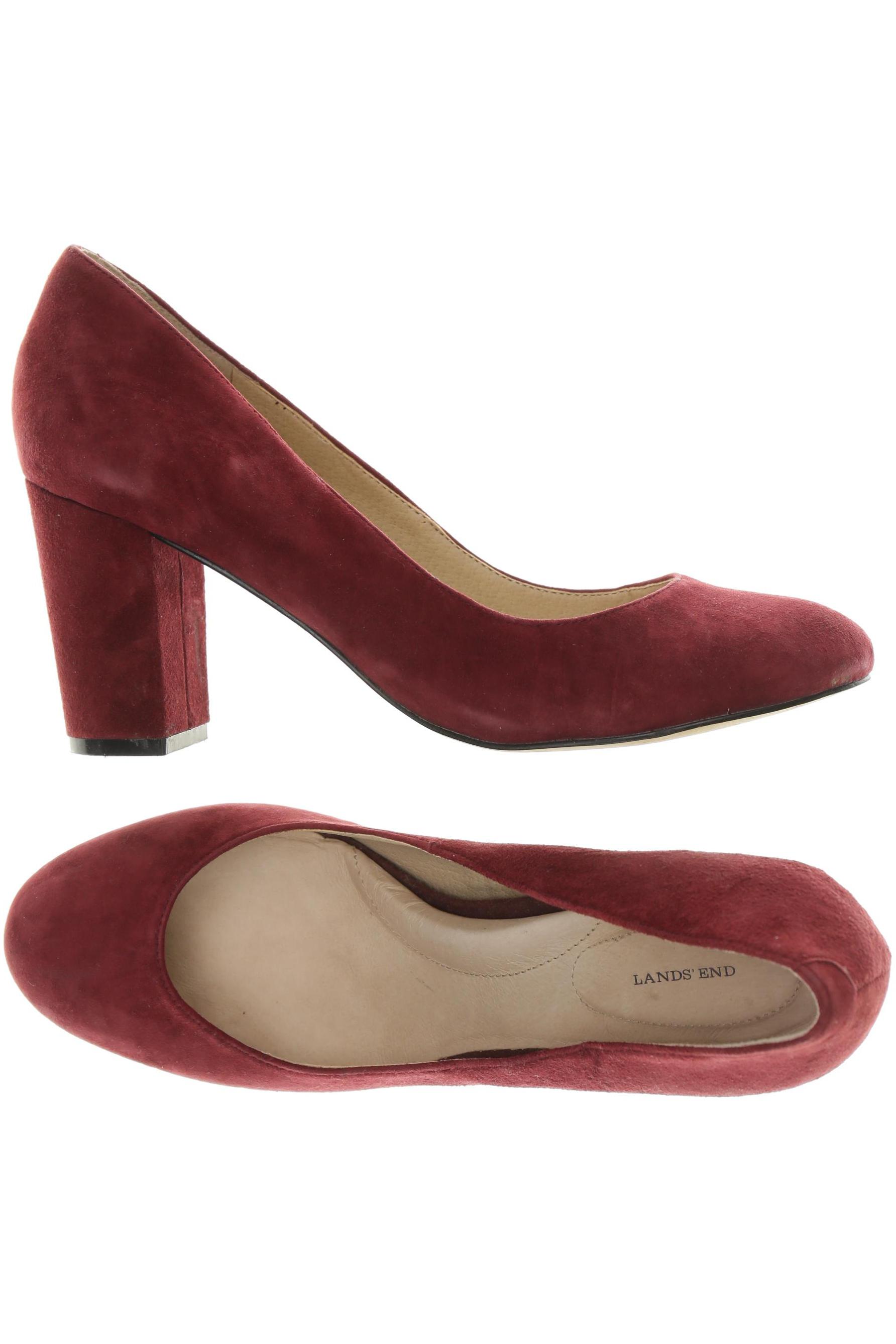 

Lands End Damen Pumps, rot, Gr. 40