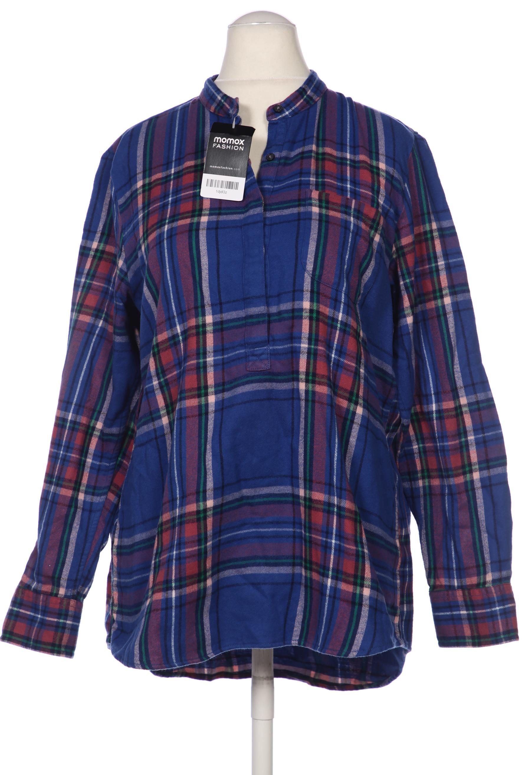 

Lands End Damen Bluse, blau, Gr. 36