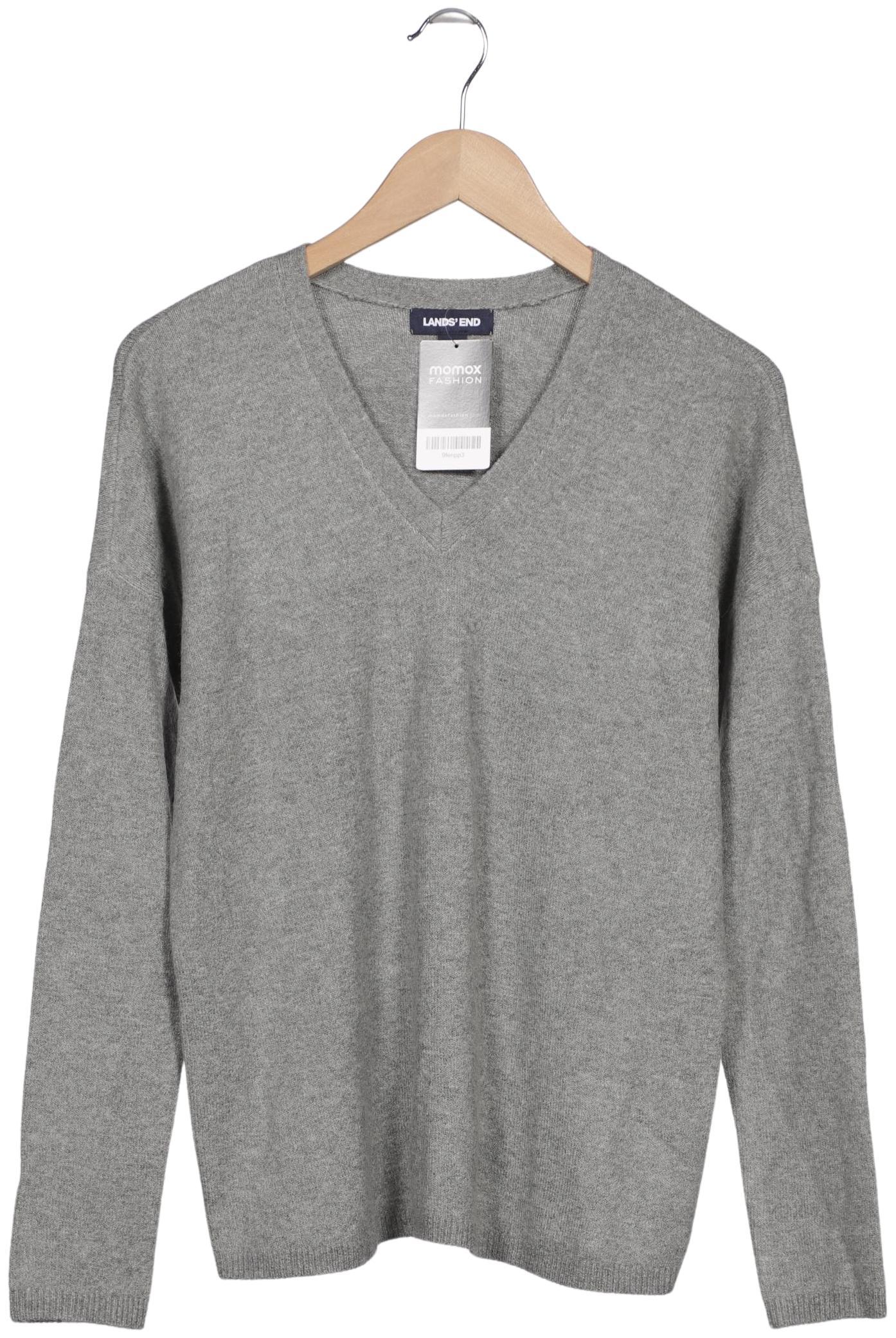 

Lands End Damen Pullover, grau, Gr. 36