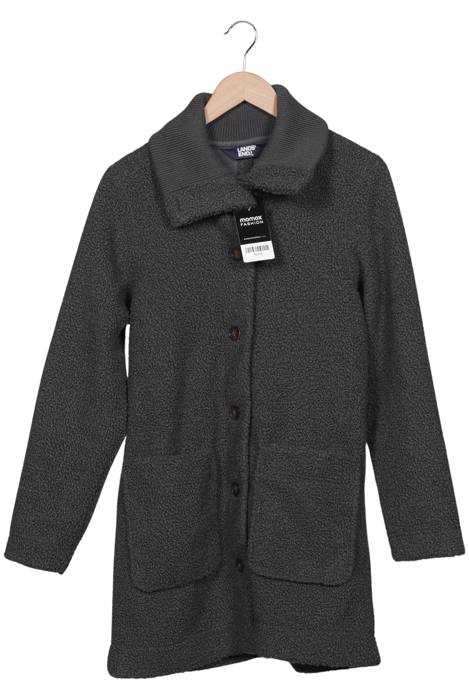 

Lands End Damen Strickjacke, grau, Gr. 36