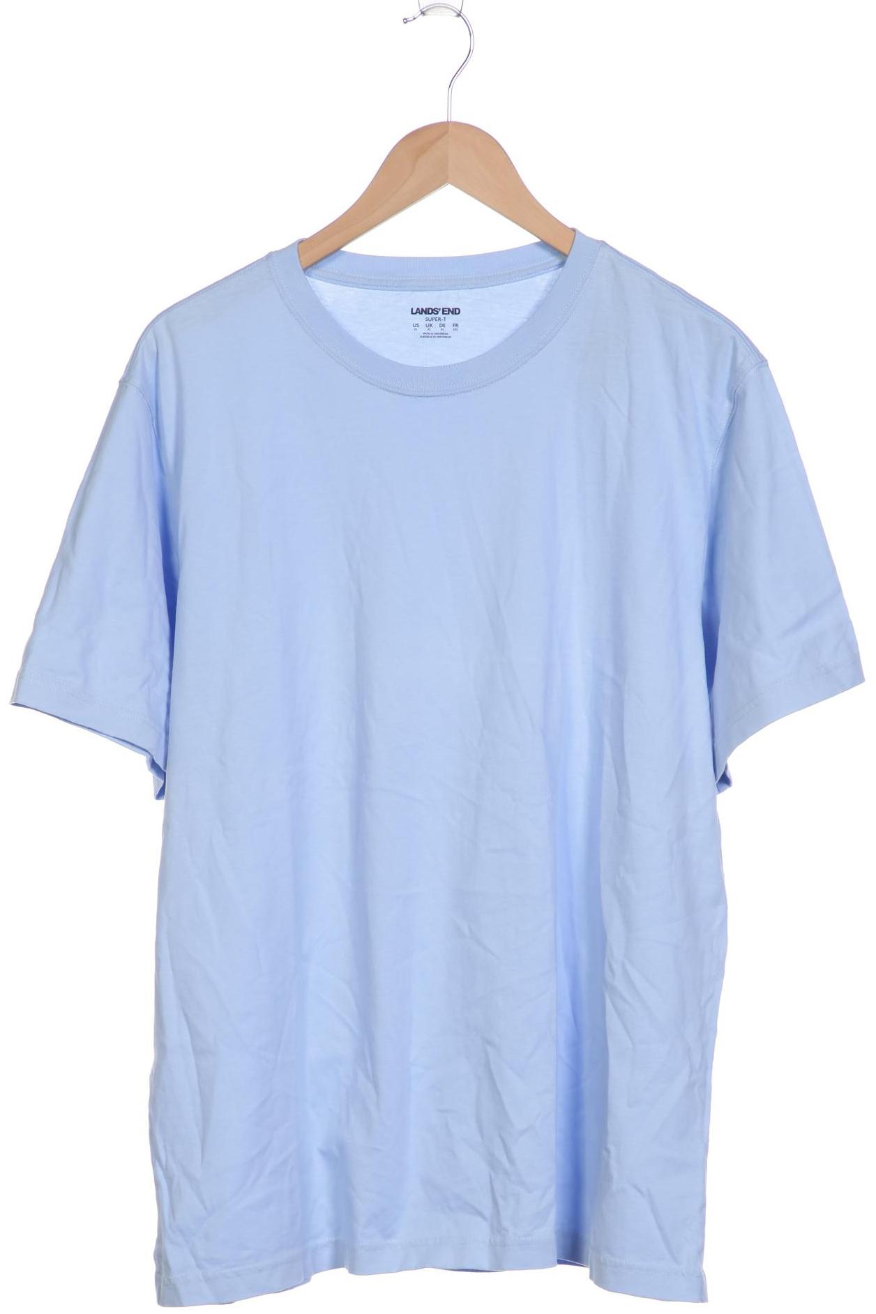 

Lands End Damen T-Shirt, blau