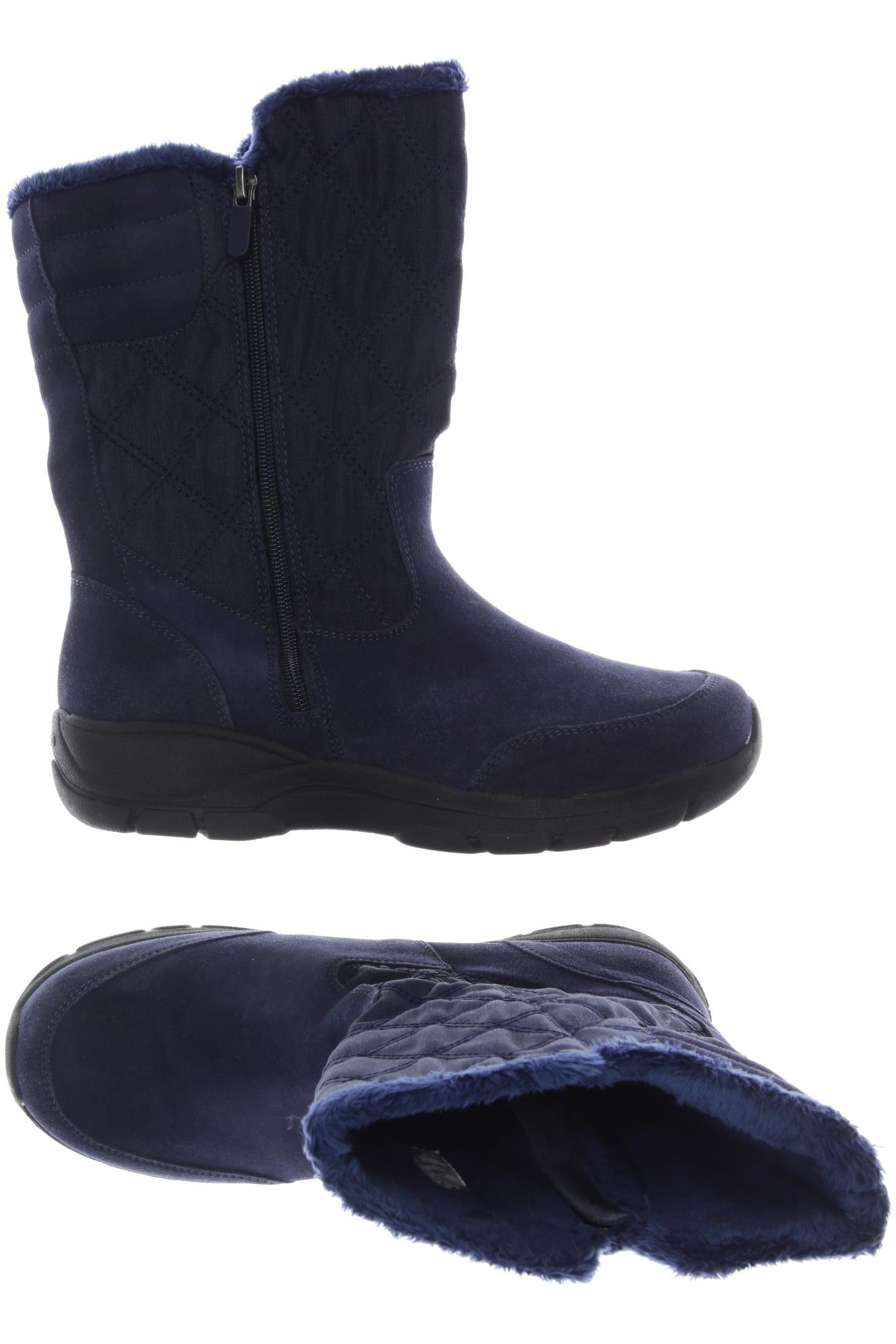 

Lands End Damen Stiefelette, blau, Gr. 39