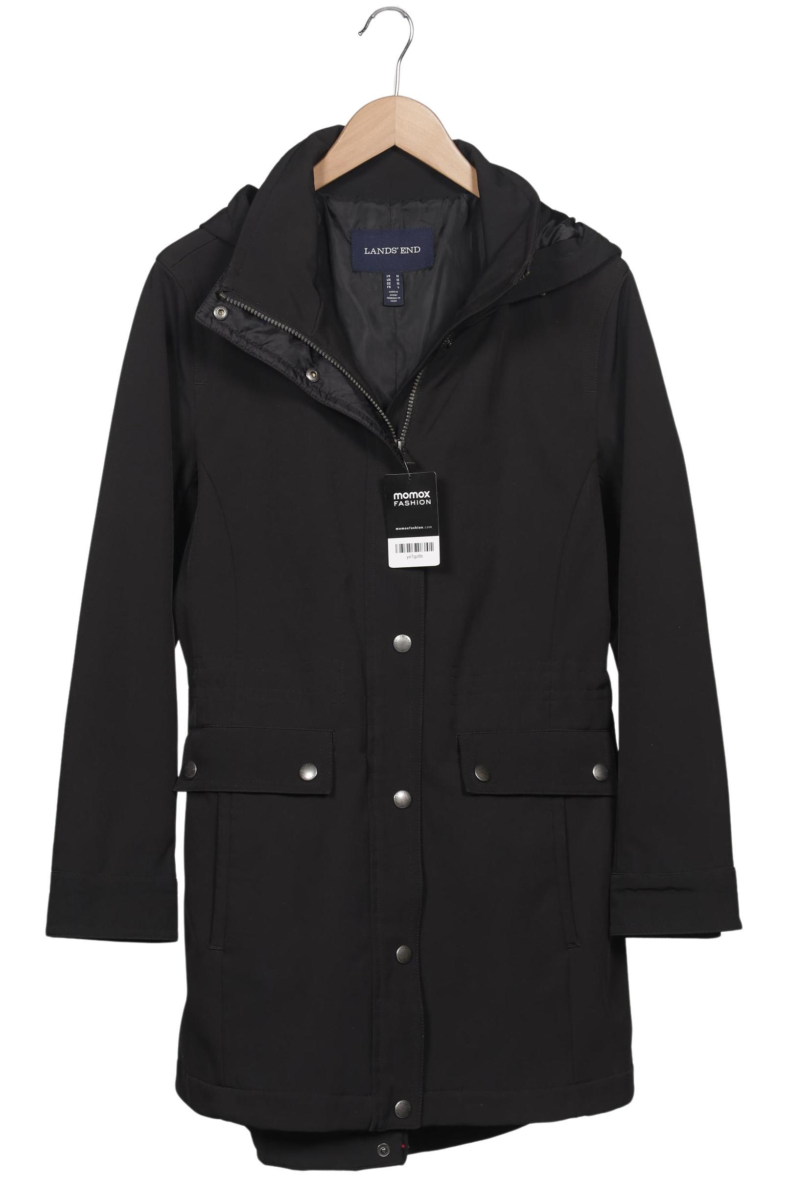 

Lands End Damen Mantel, schwarz, Gr. 38