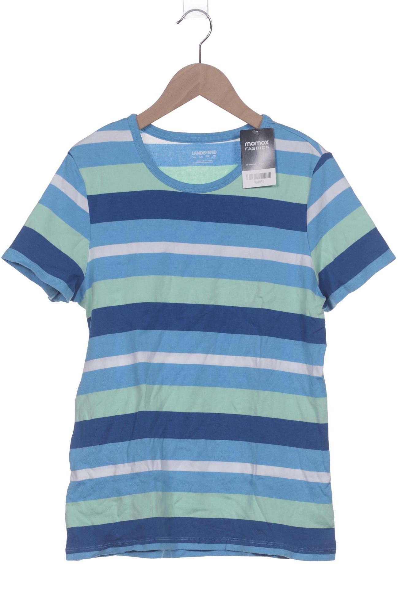 

Lands End Damen T-Shirt, blau, Gr. 42