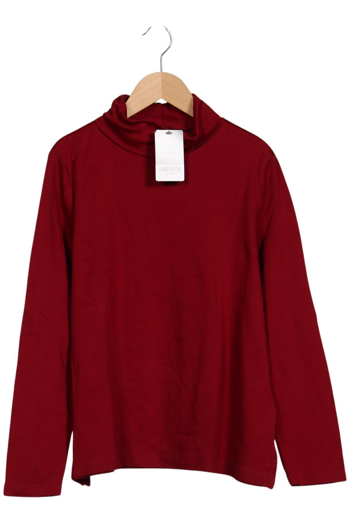 

Lands End Damen Langarmshirt, bordeaux, Gr. 42