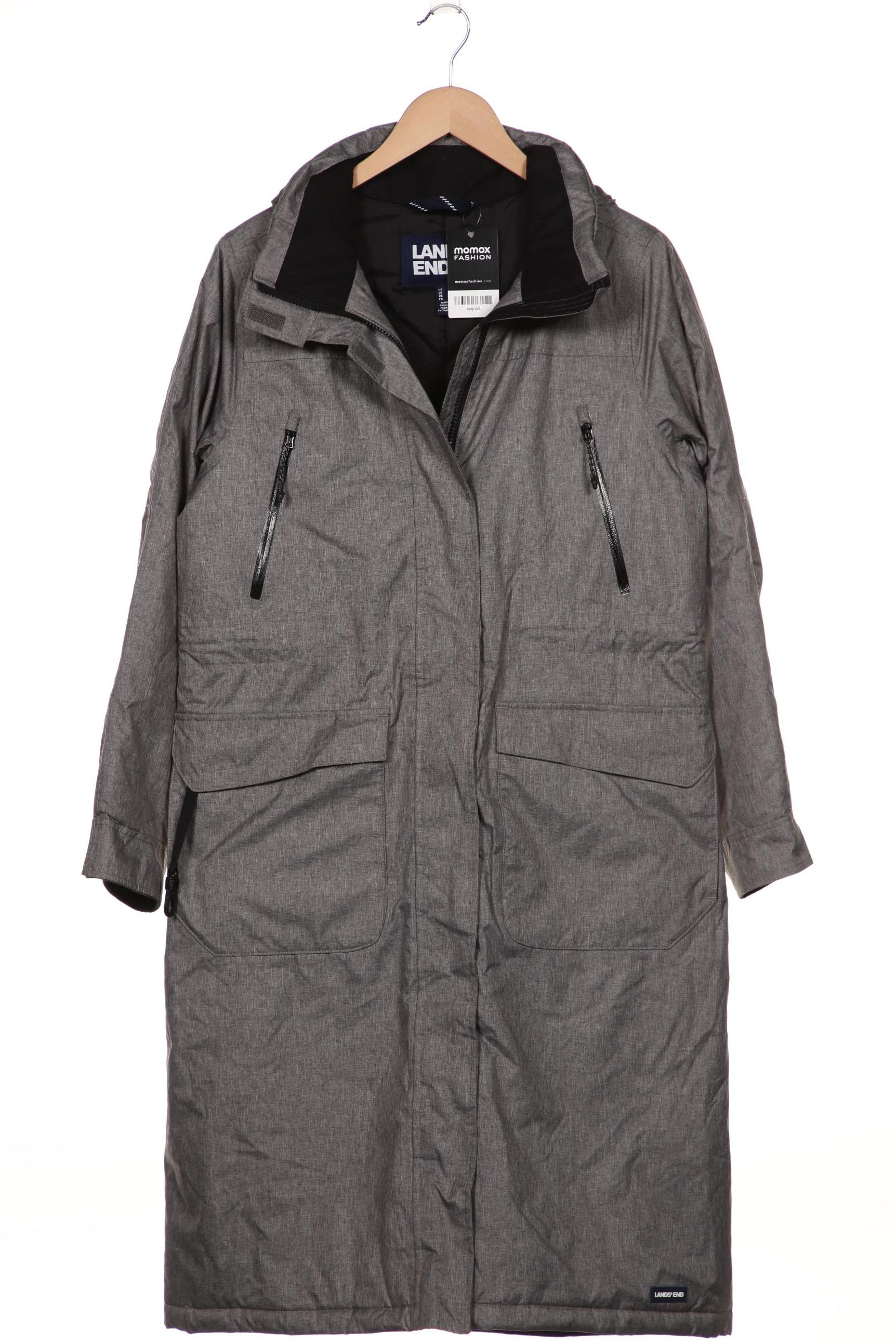 

Lands End Damen Mantel, grau, Gr. 38